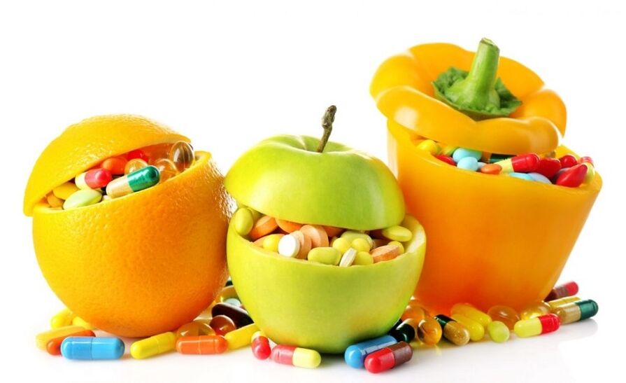 vitamini za potenciju u povrću i voću