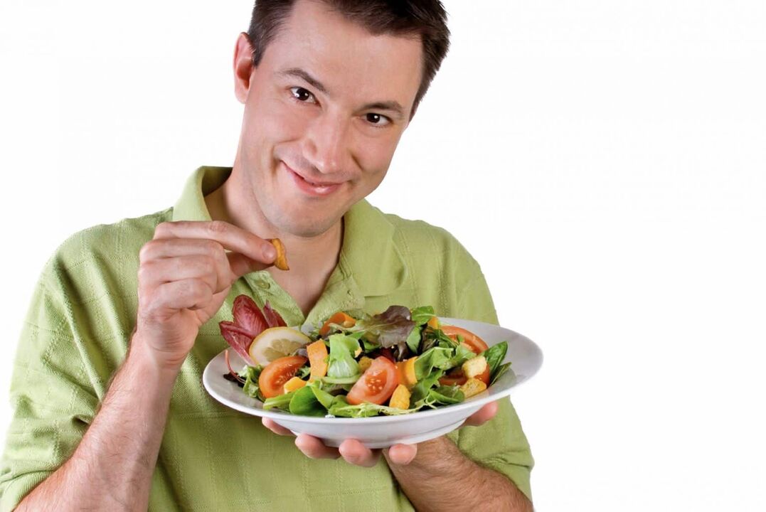 salata od povrća za mušku potenciju