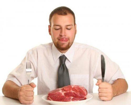 meso pozitivno utiče na potenciju